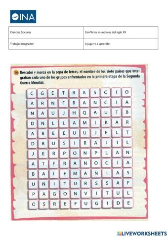 Conflictos mundiales