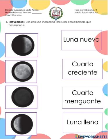 Fases de la luna
