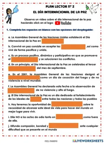 Día Internacional de la Paz