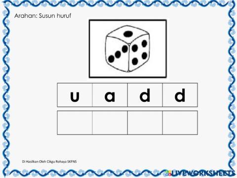 Susun ayat  by Cikgu Rohaya SKFNS