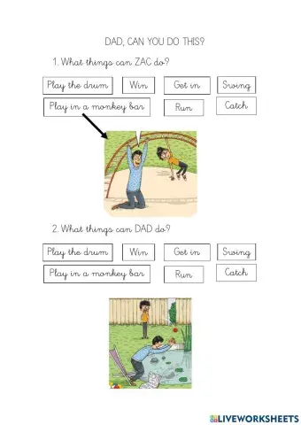 Dad, can you do this?