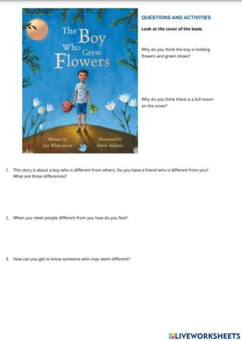 The boy who grew flowers