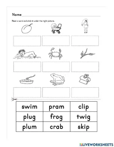 Short Vowel Words