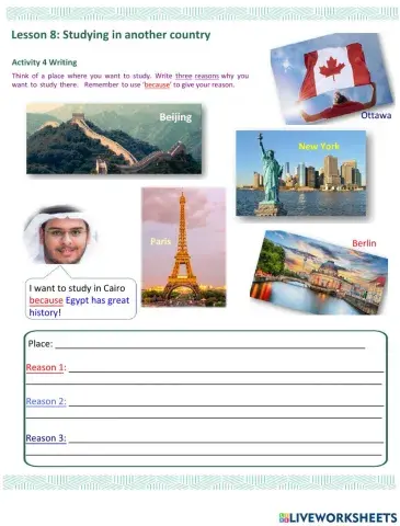 Access 8 - T1 - U1 - L8 - Act 4 B