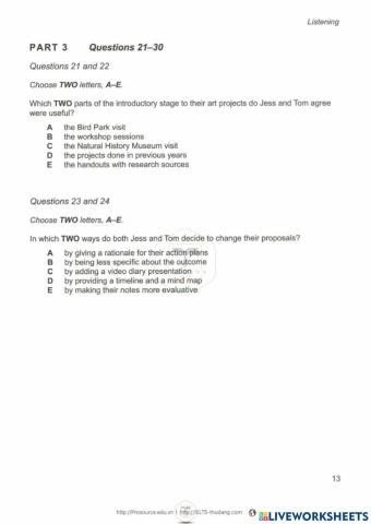 Cambridge Ielts 16- Test 1-Listening 3-4