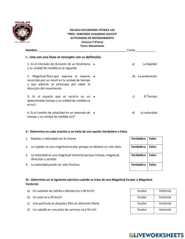 Rapidez vs Velocidad