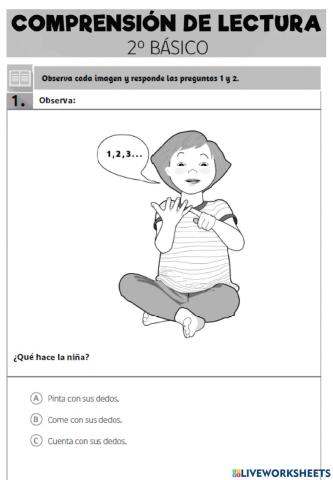 Comprensión Lectora 2° básico