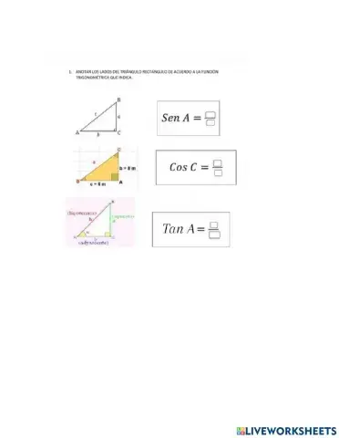 Razones trigonométricas