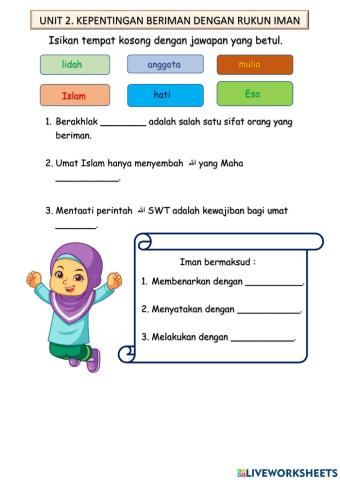 Kepentingan rukun iman