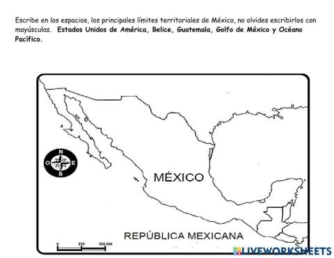 Limites de mexico