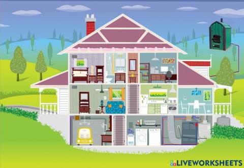 Partes de la casa ELE A1