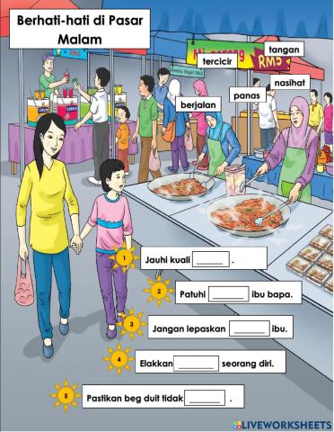 Berhati-hati di Pasar Malam