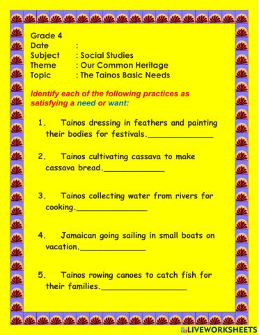 Jamaica's first inhabitants