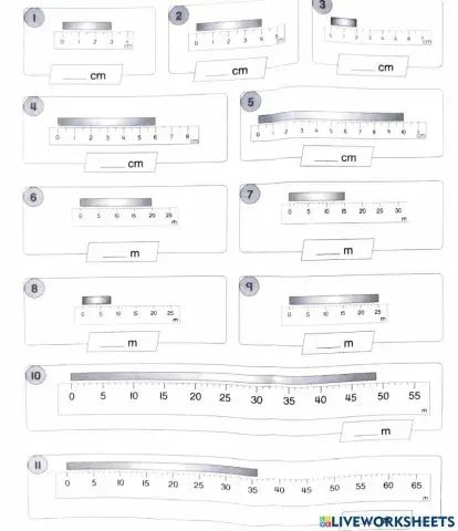Length, mass and volume of liquid