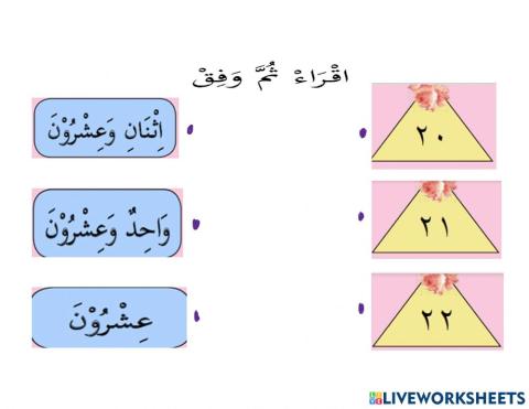 Latihan Nombor 20-25