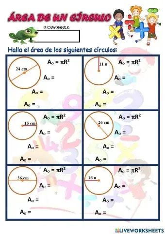 Área de un Círculo