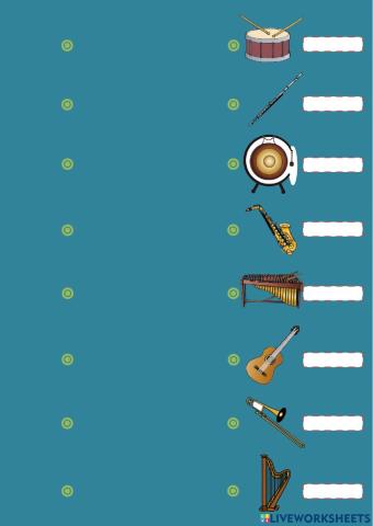 Reconoce Los Instrumentos