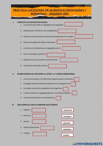 Glándulas endocrinas