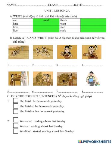 Unit 1 lesson 2 Family and Friends 5