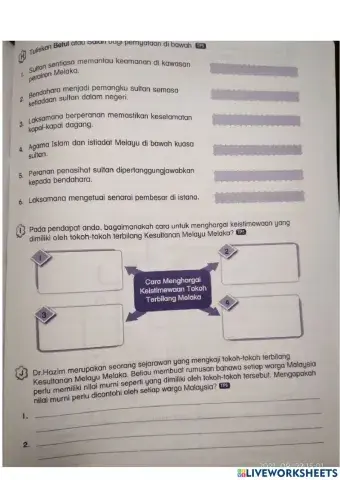 Peranan tokoh terbilang