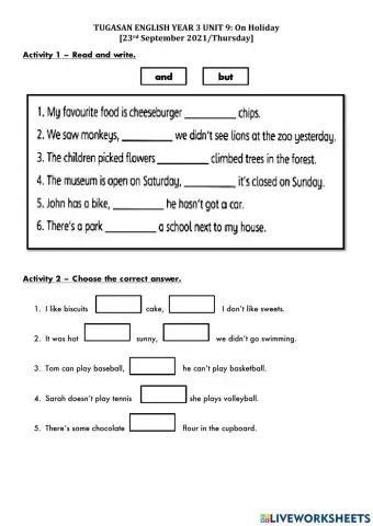 Get Smart Plus 3 Module 9: On holiday (Writing+ Wk3)