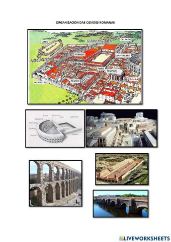 Organización das cidades romanas