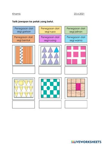 Tarik jawapan yang betul