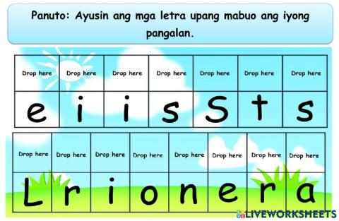 Pagpapakilala sa Sarili-Pangalan