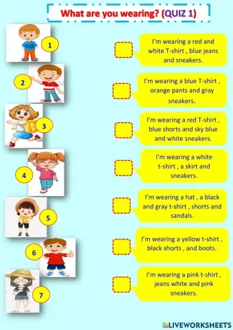 What are you wearing?