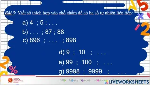 Tuần 3 - toán - thứ 5 - bài 3
