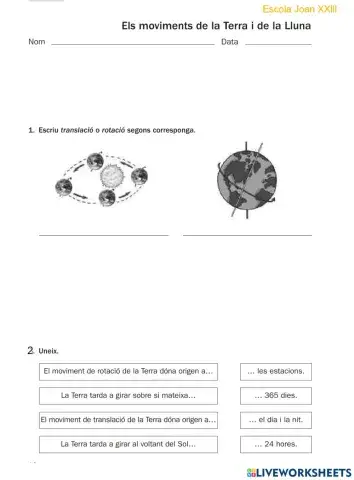 Moviments de la Terra