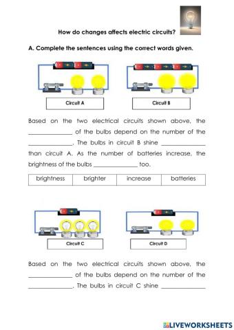 How do changes affects electric circuits