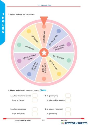 Unidad 8 - inglés 1°