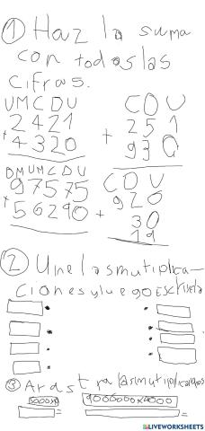 La ficha de matematicas mas dificil