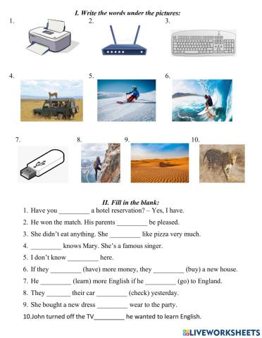 More 3 unit 10 dò bài