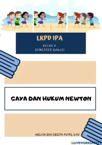 Gaya dan Hukum Newton kelas 8