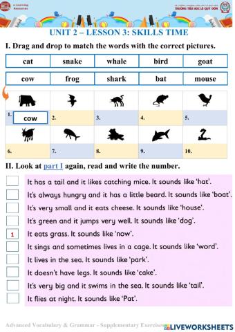 Comparison of short adjectives
