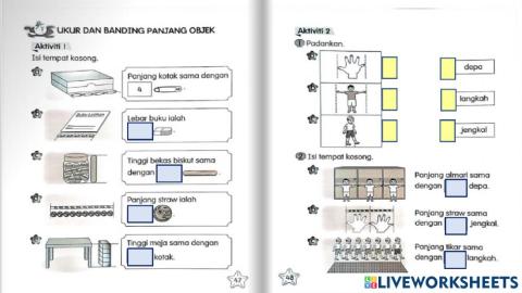 Ukur dan banding ukuran