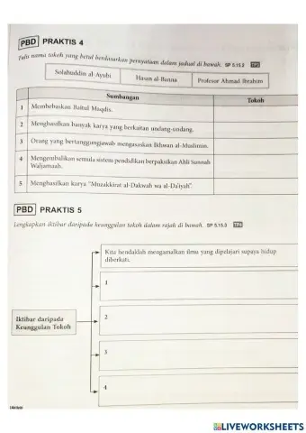 Latihan PAI T5 pelajaran 17
