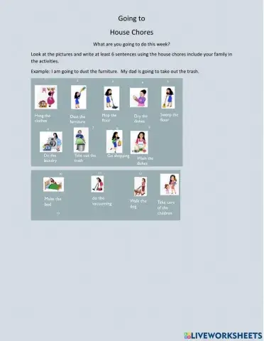 Going to speaking and writing chores