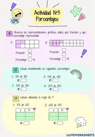Actividad N°3: Porcentaje