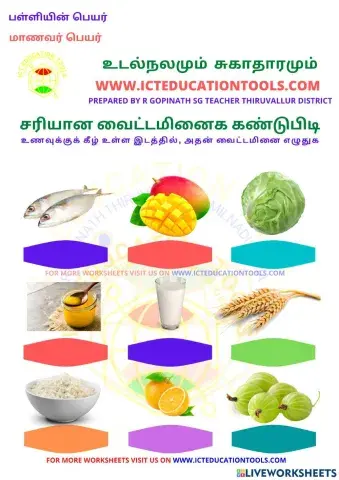 Std 6 health and hygiene tm