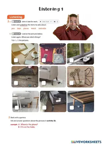 Prepositions of place