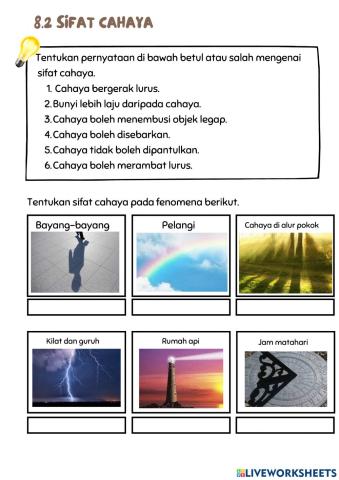 8.2 sifat cahaya