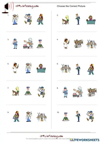 Listening about jobs