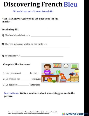 Les prépositions de lieu