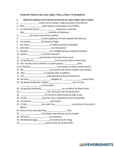 5 Ways to Say to Be-Spanish