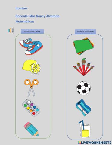 Conjunto pertenece y no pertenece.