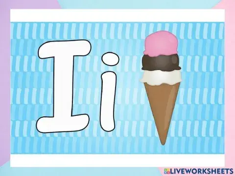 Listen and repeat: Letter I-i