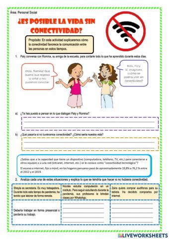 ¿Es posible la vida sin conectividad?